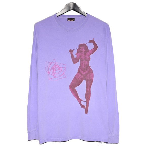 Hot Lava BDSM Pinup Longsleeve - Picture 1 of 7